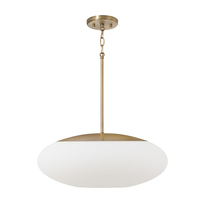 Capital Lighting - 360511AD - One Light Pendant - Soren - Aged Brass