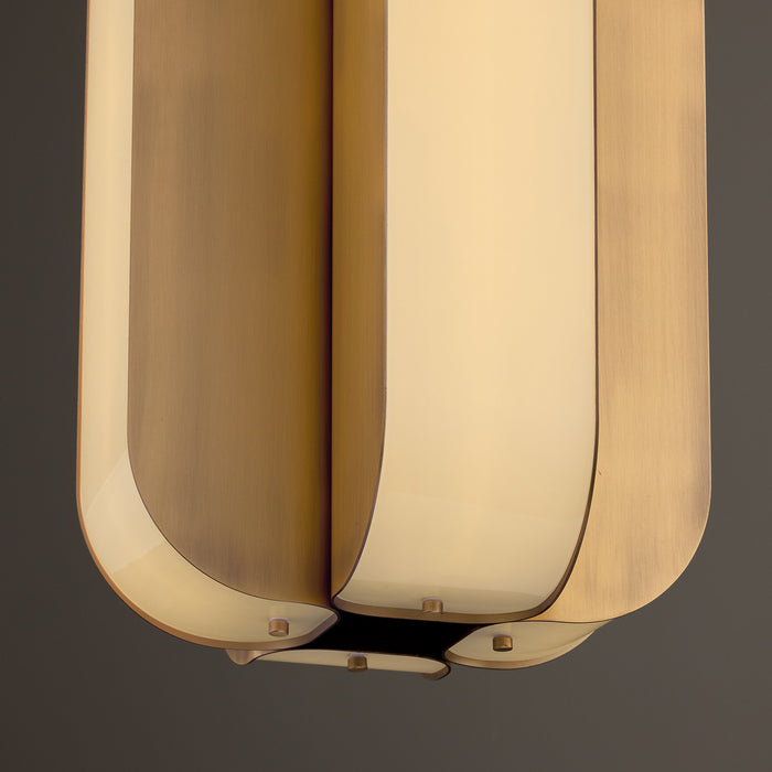 Capital Lighting - 361841AD - LED Pendant - Marcell - Aged Brass