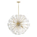 Capital Lighting - 457881MA - Eight Light Chandelier - Emelie - Matte Brass