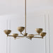 Capital Lighting - 458561FT - LED Chandelier - Francesca - Feathered Brass