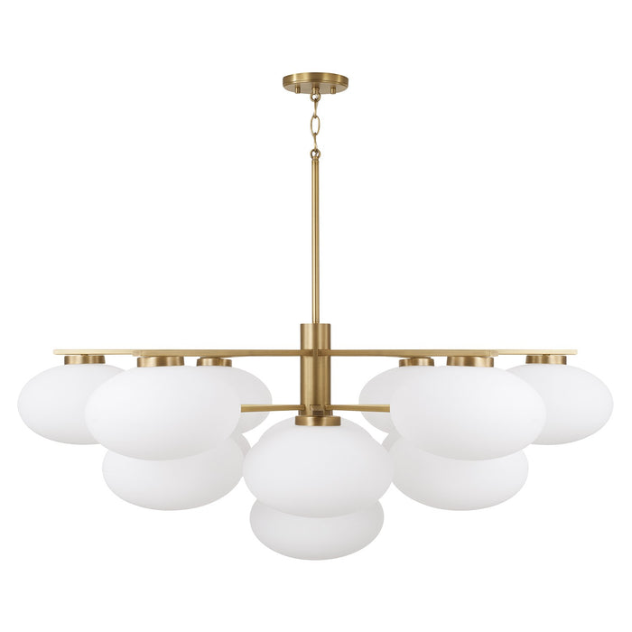 Capital Lighting - 460501AD - 13 Light Chandelier - Soren - Aged Brass