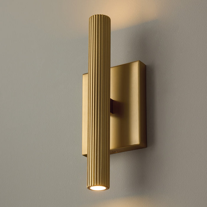 Capital Lighting - 659022AD - LED Wall Sconce - Ian - Aged Brass