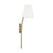 Capital Lighting - 660621AW - Two Light Wall Sconce - Cami - Aged Brass and White