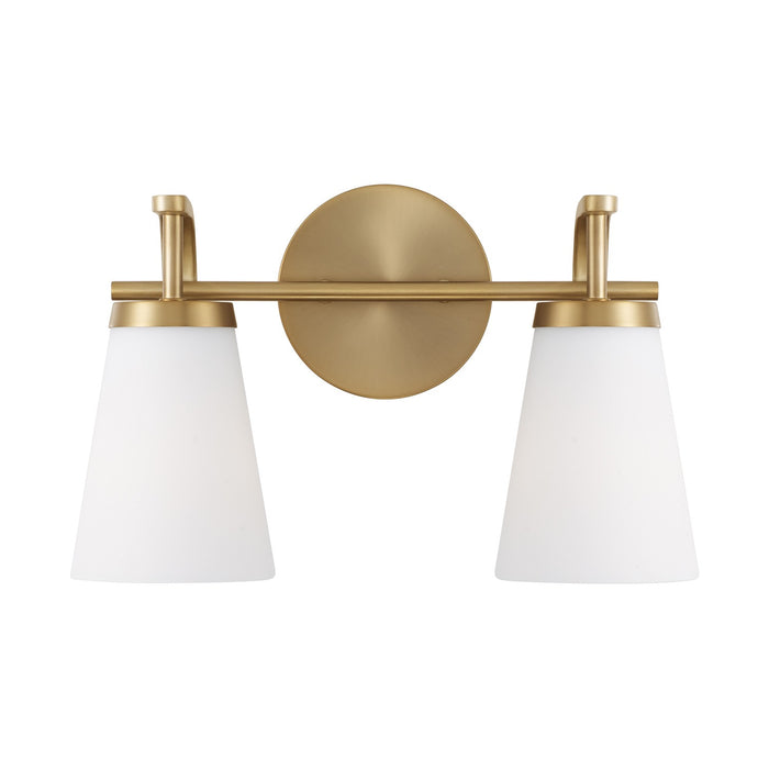 Capital Lighting - 161021AD-660 - Two Light Vanity - Drake - Aged Brass