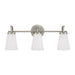 Capital Lighting - 161031BN-660 - Three Light Vanity - Drake - Brushed Nickel