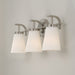 Capital Lighting - 161031BN-660 - Three Light Vanity - Drake - Brushed Nickel