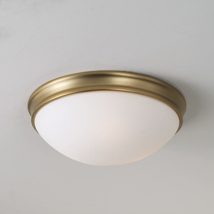 Capital Lighting - 2032AD - Two Light Flush Mount - Hansen - Aged Brass