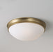 Capital Lighting - 2032AD - Two Light Flush Mount - Hansen - Aged Brass