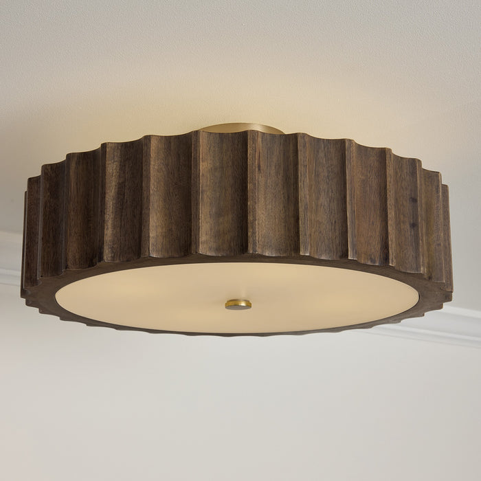 Capital Lighting - 257641MA - Four Light Semi Flush Mount - Cody - Matte Brass