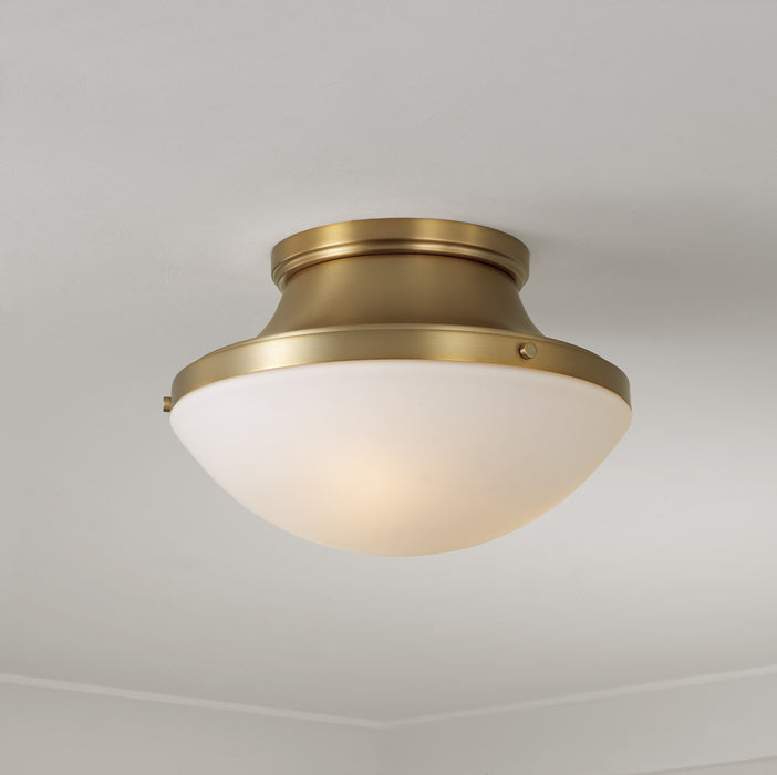 Capital Lighting - 261431AD - Three Light Flush Mount - Arlo - Aged Brass