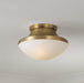 Capital Lighting - 261431AD - Three Light Flush Mount - Arlo - Aged Brass