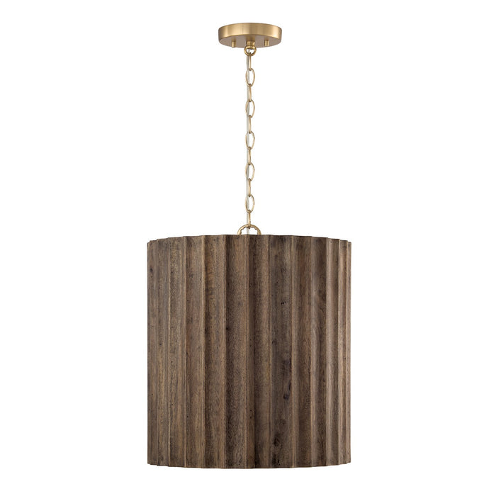 Capital Lighting - 357631MA - Three Light Pendant - Cody - Matte Brass