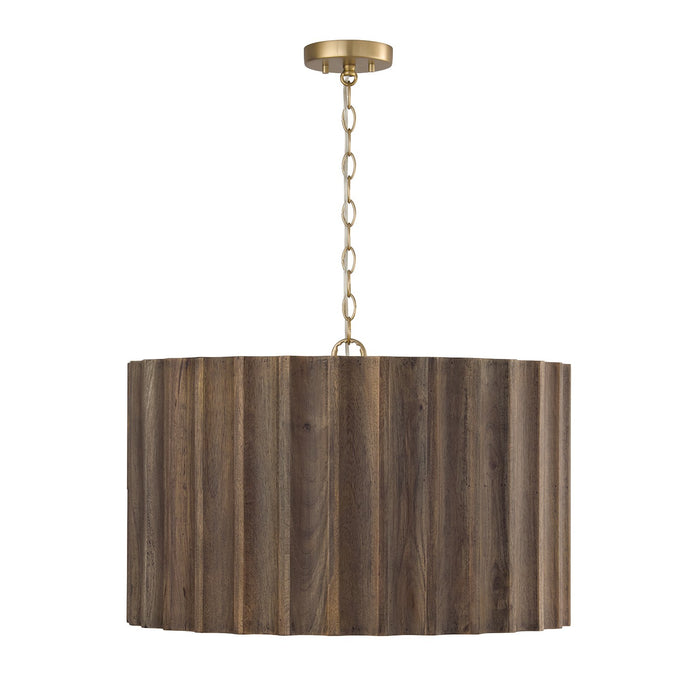 Capital Lighting - 357641MA - Four Light Pendant - Cody - Matte Brass