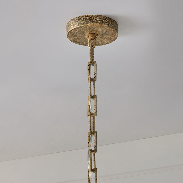 Capital Lighting - 359812ARG - One Light Pendant - Savari - Artisan Gold