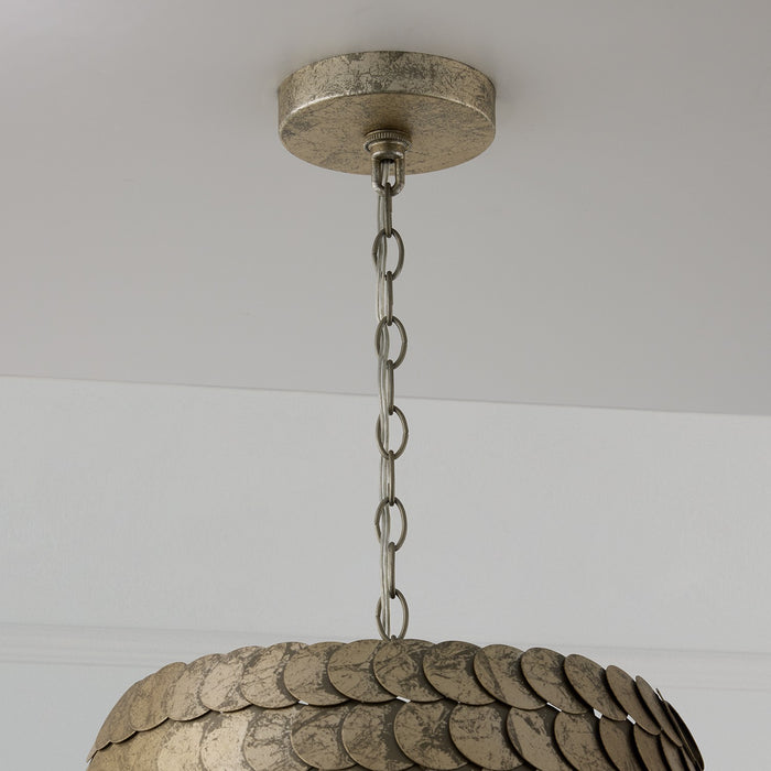 Capital Lighting - 359912GCL - One Light Pendant - Delphine - Grecian Luster