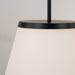 Capital Lighting - 361011MB - One Light Pendant - Drake - Matte Black