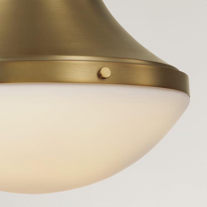 Capital Lighting - 361411AD - One Light Pendant - Arlo - Aged Brass