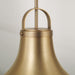 Capital Lighting - 361411AD - One Light Pendant - Arlo - Aged Brass