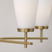 Capital Lighting - 461051AD-660 - Five Light Chandelier - Drake - Aged Brass