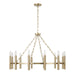 Capital Lighting - 462001MA - 12 Light Chandelier - Winton - Matte Brass