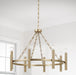 Capital Lighting - 462081MA - Eight Light Chandelier - Winton - Matte Brass