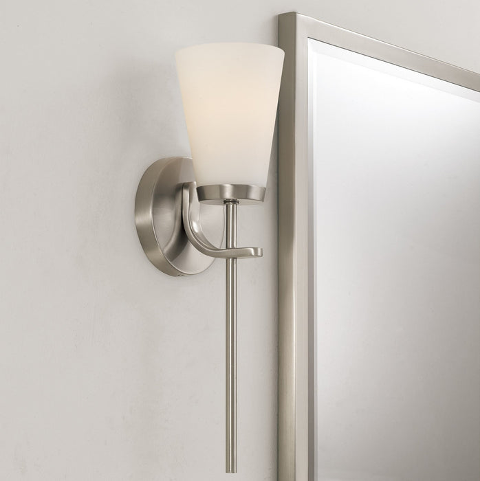 Capital Lighting - 661011BN-660 - One Light Wall Sconce - Drake - Brushed Nickel