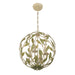 Crystorama - 504-CT - Four Light Chandelier - Broche - Champagne Green Tea