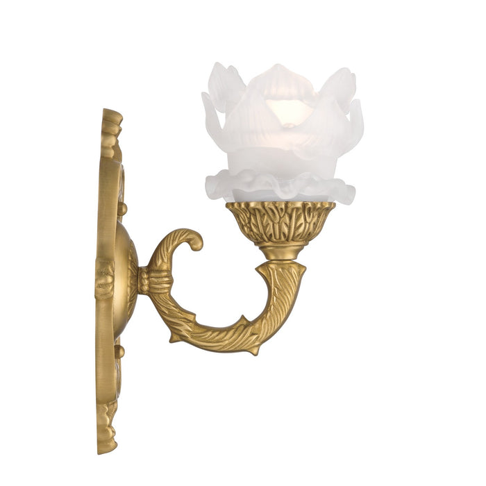 Crystorama - 5221-AG - One Light Wall Sconce - Mayfield - Aged Brass