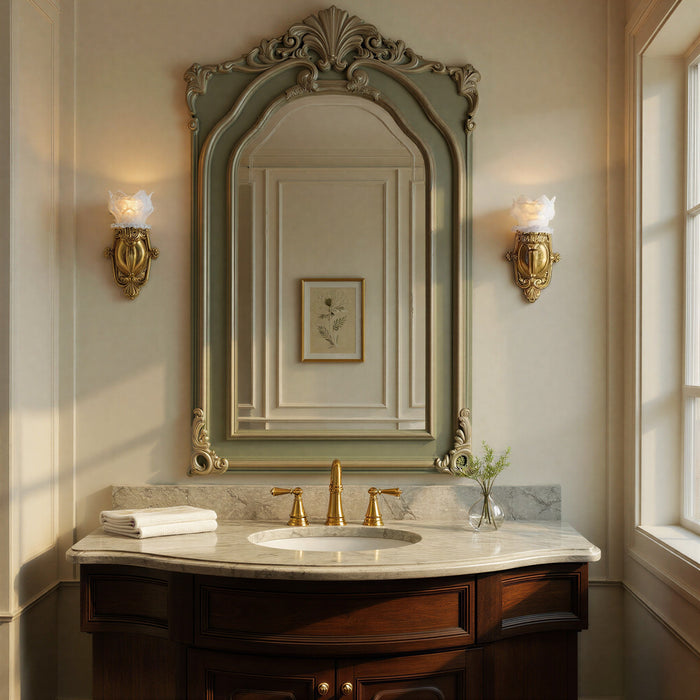 Crystorama - 5221-AG - One Light Wall Sconce - Mayfield - Aged Brass