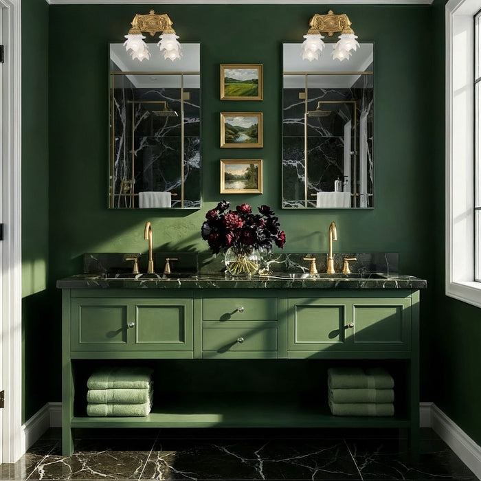 Crystorama - 5222-AG - Two Light Wall Sconce - Mayfield - Aged Brass