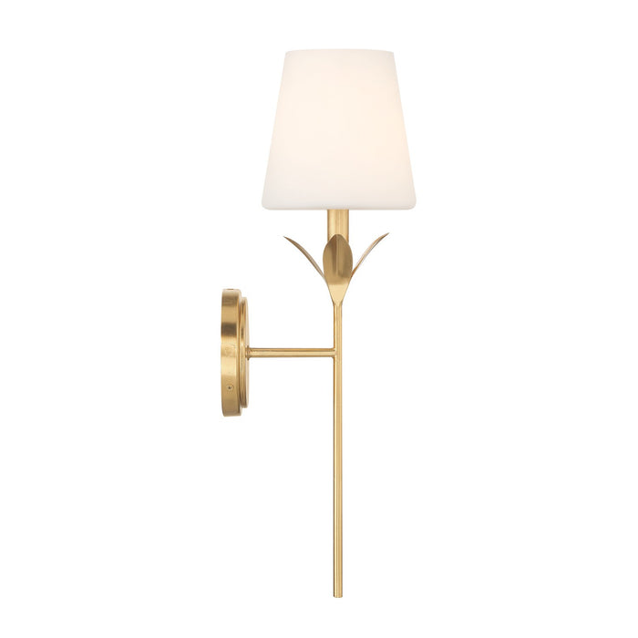 Crystorama - 531-OP-GA - One Light Wall Sconce - Broche - Antique Gold