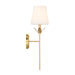 Crystorama - 531-OP-GA - One Light Wall Sconce - Broche - Antique Gold