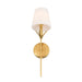 Crystorama - 531-OP-GA - One Light Wall Sconce - Broche - Antique Gold