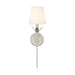 Crystorama - 531-OP-SA - One Light Wall Sconce - Broche - Antique Silver