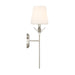Crystorama - 531-OP-SA - One Light Wall Sconce - Broche - Antique Silver