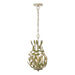 Crystorama - 565-CT - Three Light Chandelier - Broche - Champagne Green Tea
