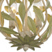 Crystorama - 565-CT_CEILING - Three Light Semi Flush Mount - Broche - Champagne Green Tea