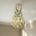 Crystorama - 565-CT_CEILING - Three Light Semi Flush Mount - Broche - Champagne Green Tea