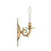 Crystorama - 621-AG - One Light Wall Sconce - Milford - Aged Brass