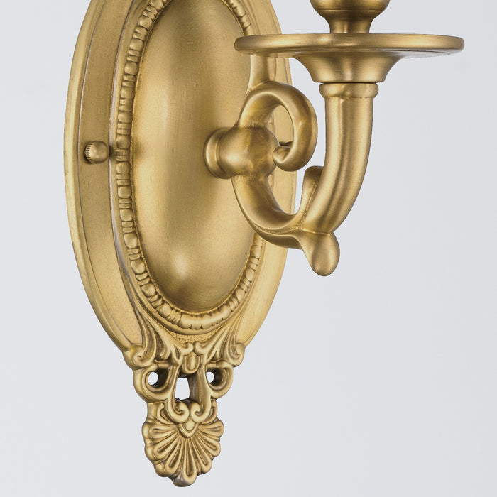 Crystorama - 621-AG - One Light Wall Sconce - Milford - Aged Brass