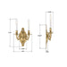 Crystorama - 622-AG - Two Light Wall Sconce - Milford - Aged Brass