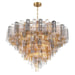 Crystorama - ADD-327-AG-AU - 28 Light Chandelier - Addis - Aged Brass