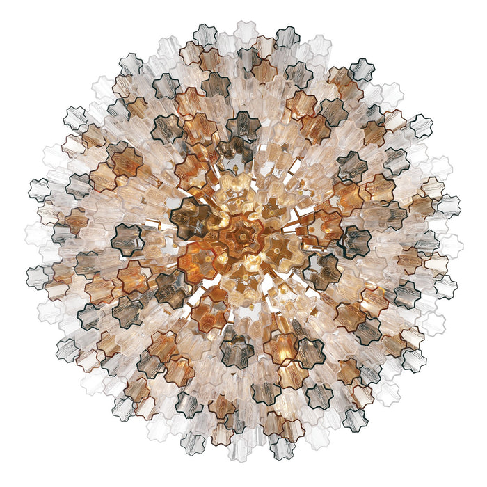 Crystorama - ADD-327-AG-AU - 28 Light Chandelier - Addis - Aged Brass