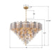 Crystorama - ADD-327-AG-AU - 28 Light Chandelier - Addis - Aged Brass