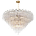 Crystorama - ADD-327-AG-CL - 28 Light Chandelier - Addis - Aged Brass