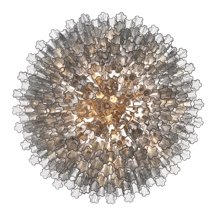 Crystorama - ADD-327-AG-SM - 28 Light Chandelier - Addis - Aged Brass