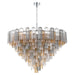 Crystorama - ADD-327-CH-AU - 28 Light Chandelier - Addis - Polished Chrome