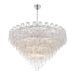 Crystorama - ADD-327-CH-CL - 28 Light Chandelier - Addis - Polished Chrome