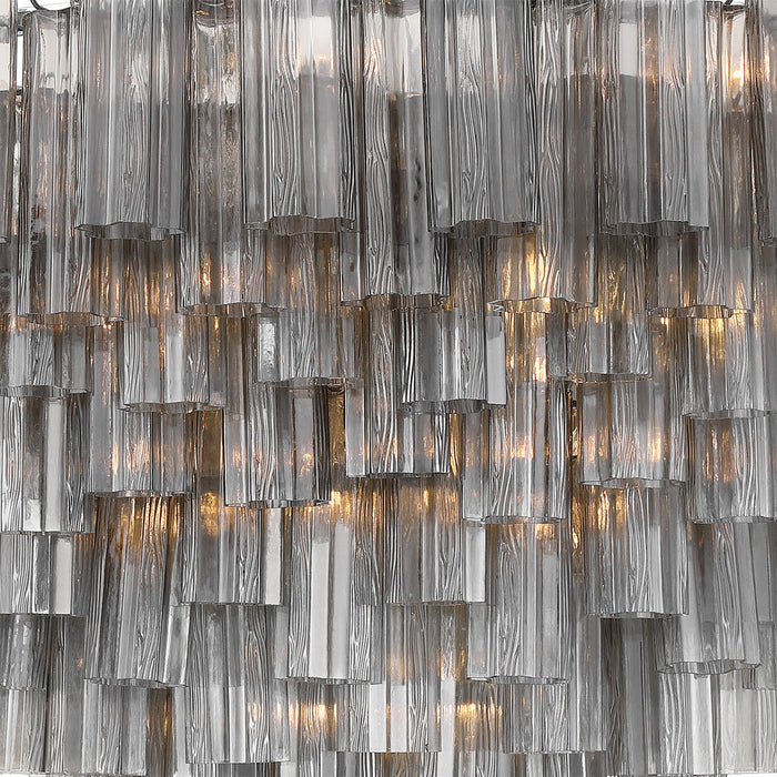 Crystorama - ADD-327-CH-SM - 28 Light Chandelier - Addis - Polished Chrome