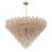 Crystorama - ADD-329-AG-AM - 40 Light Chandelier - Addis - Aged Brass